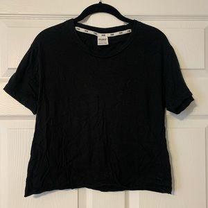 PINK Victoria Secret black tee